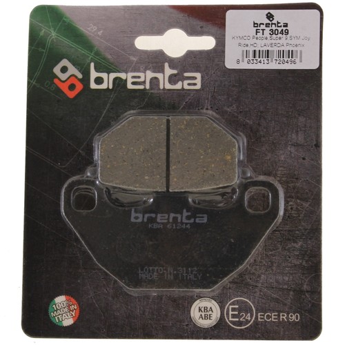Bremsbeläge brenta 3049 - bremsbeläge,