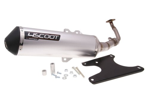 Auspuff tecnigas 4scoot für - auspuff,